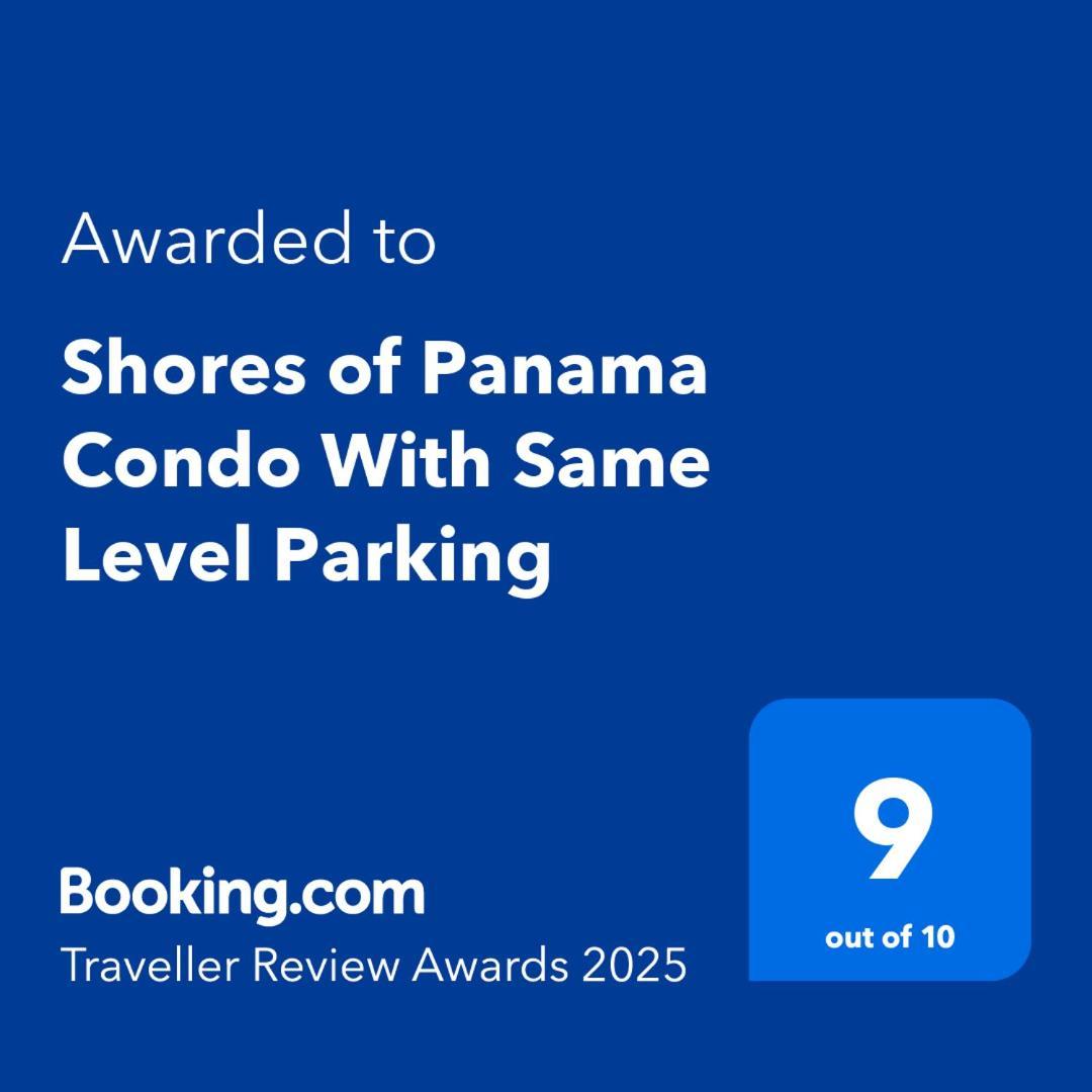 Shores Of Panama Condo With Same Level Parking Панама Сити Бийч Екстериор снимка